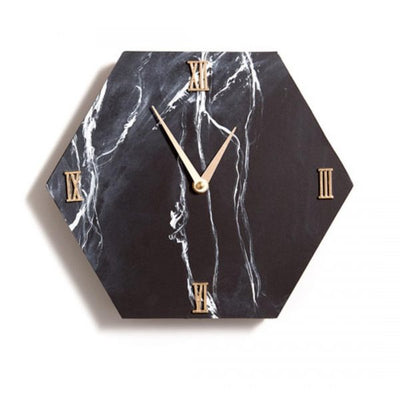 June 2017 Spoiler: Marbled Hexagon Clock