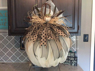 October 2018 Spoiler:  Pumpkin Wreath