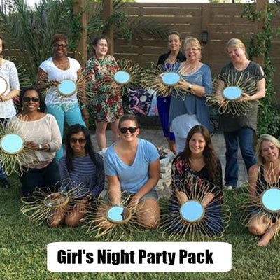 Girl's Craft Night Party Packs (Set 3 Craft Kits)